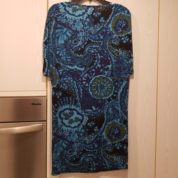 💕TRINA TURK💕 Paisly Tunic Mini Dress or C - Picture 6 of 8